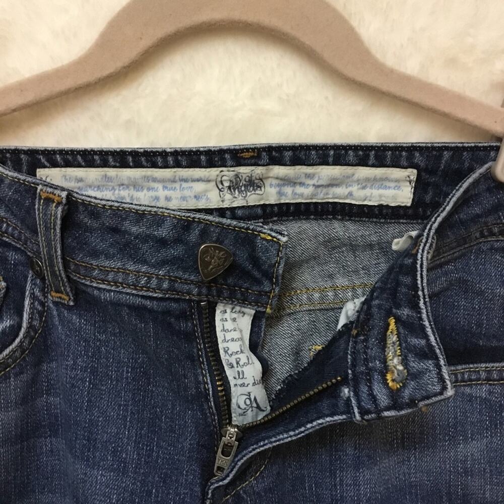 City of Angels Blue Rainbow Jeans - Picture 3 of 8